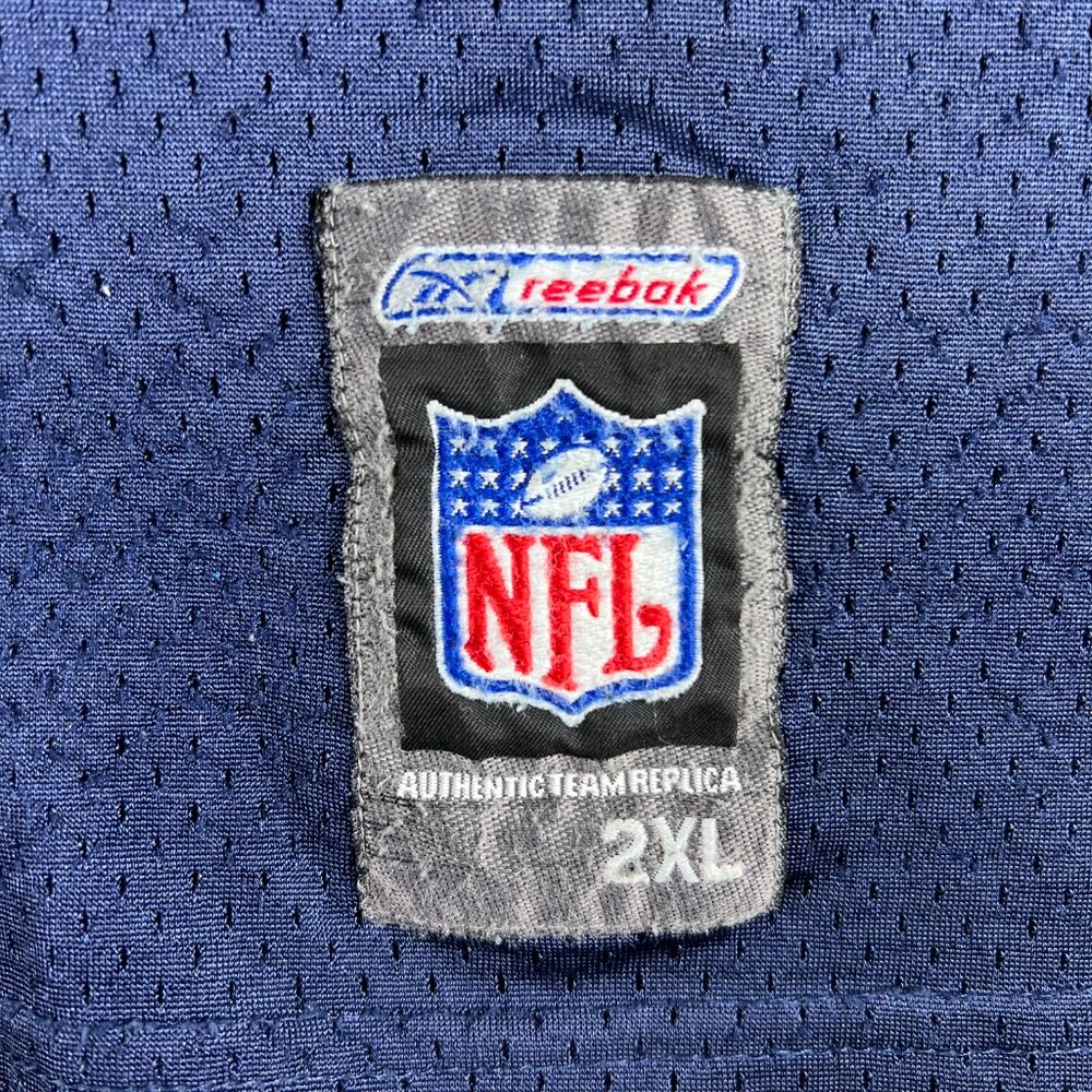 Y2K Reebok Tennessee Titans Jevon Kearse Football Jersey Extra Extra Large Blue - Picture 2 of 15